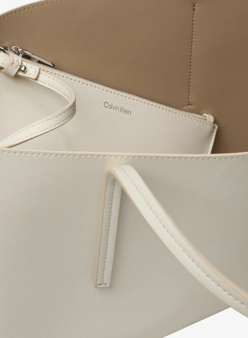 CALVIN KLEIN  Foil Logo Small Tote Bag for Women | Best Price UAE